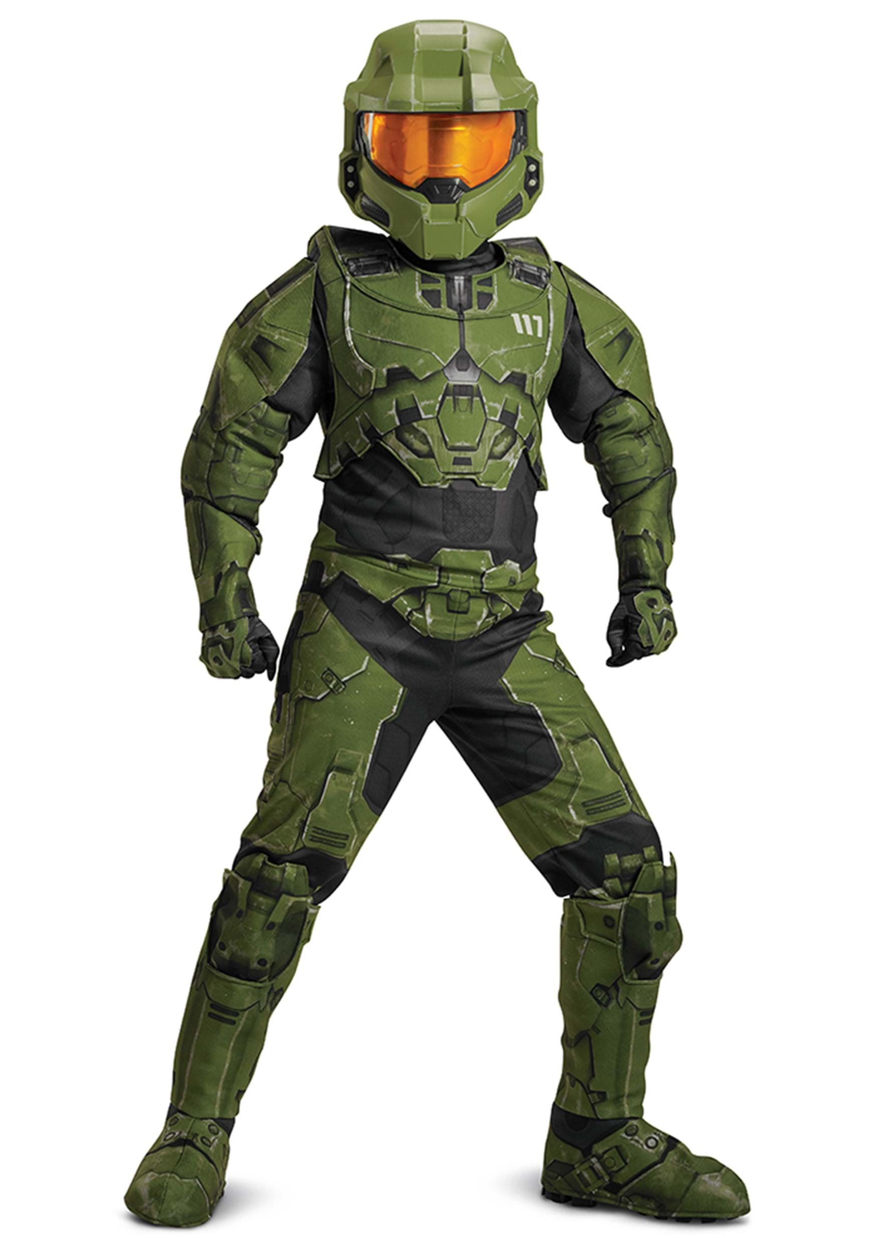 Image of Halo Infinite Master Chief Prestige Costume for Kids ID DI105009-14/16