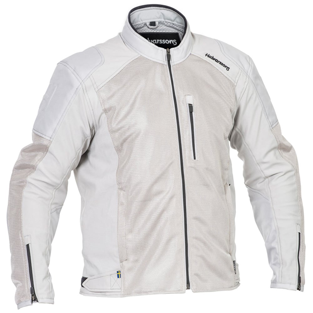 Image of Halvarssons Arvika Textile Jacket Light Gray Size 48 EN