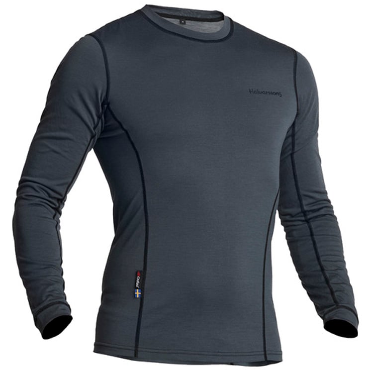 Image of Halvarssons Comfort Sweater Outlast Wool Grey Größe 3XL