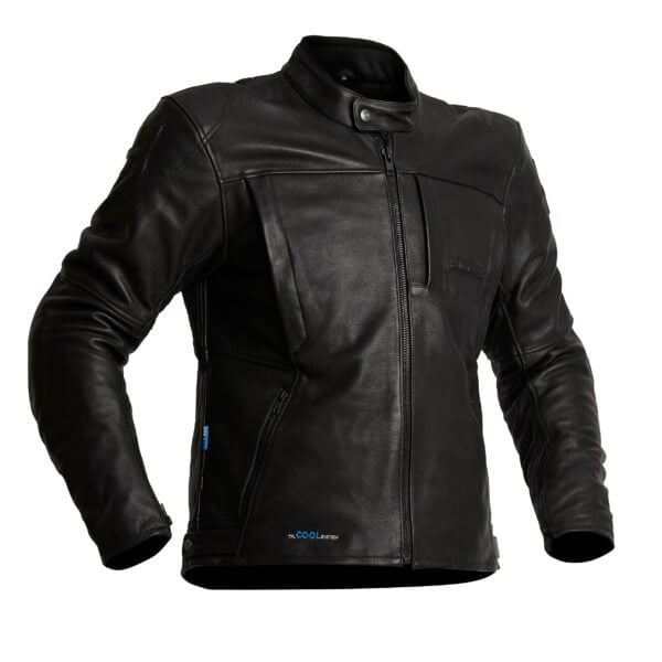 Image of Halvarssons Leather Racken Noir Blouson Taille 50