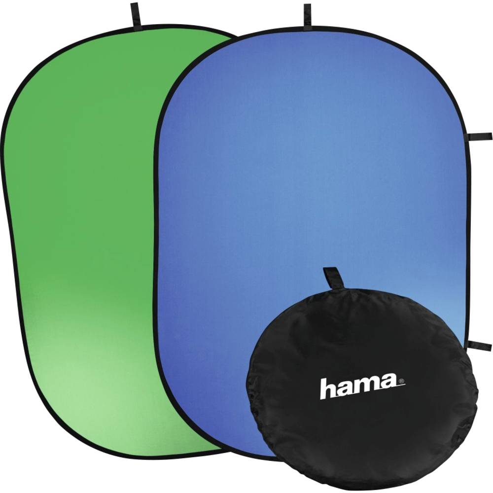 Image of Hama Foldable background (L x W) 2 m x 15 m Green Blue