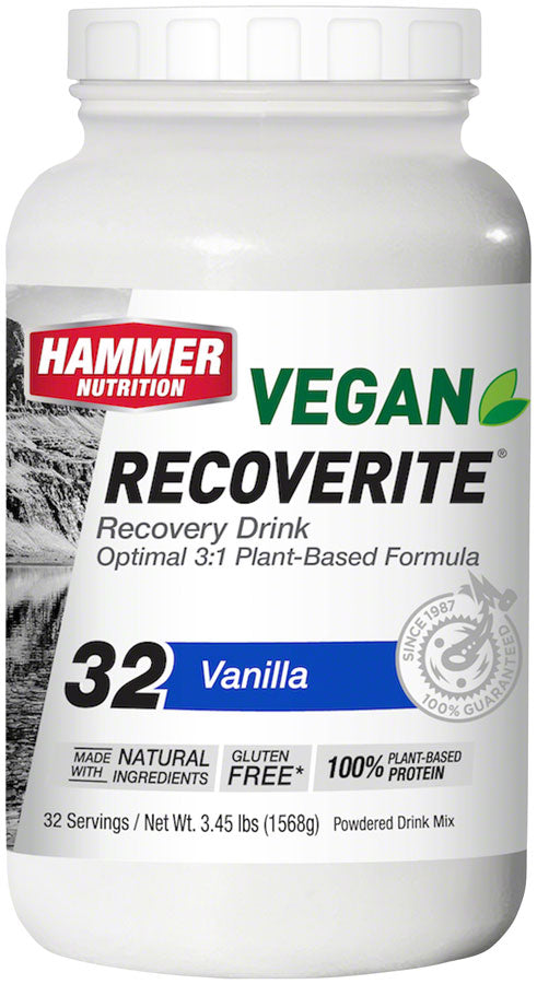 Image of Hammer Vegan Recoverite Drink Mix: Vanilla 32 Servings