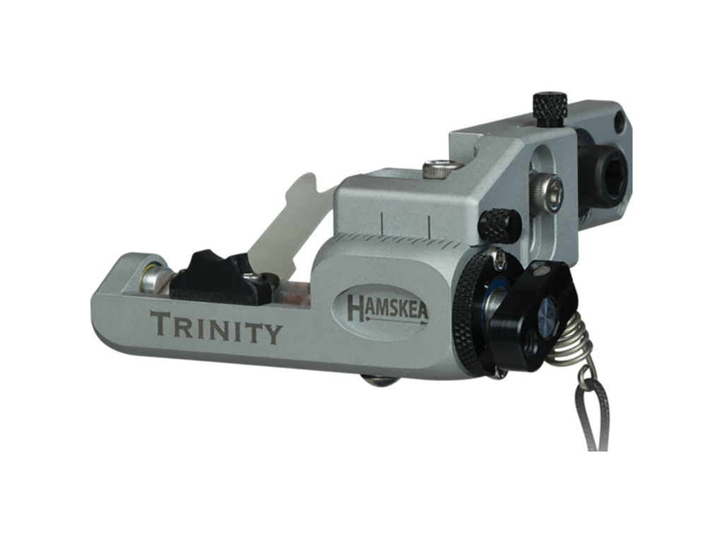 Image of Hamskea Trinity Target Rest Micro Tune Silver LH ID 850002375220