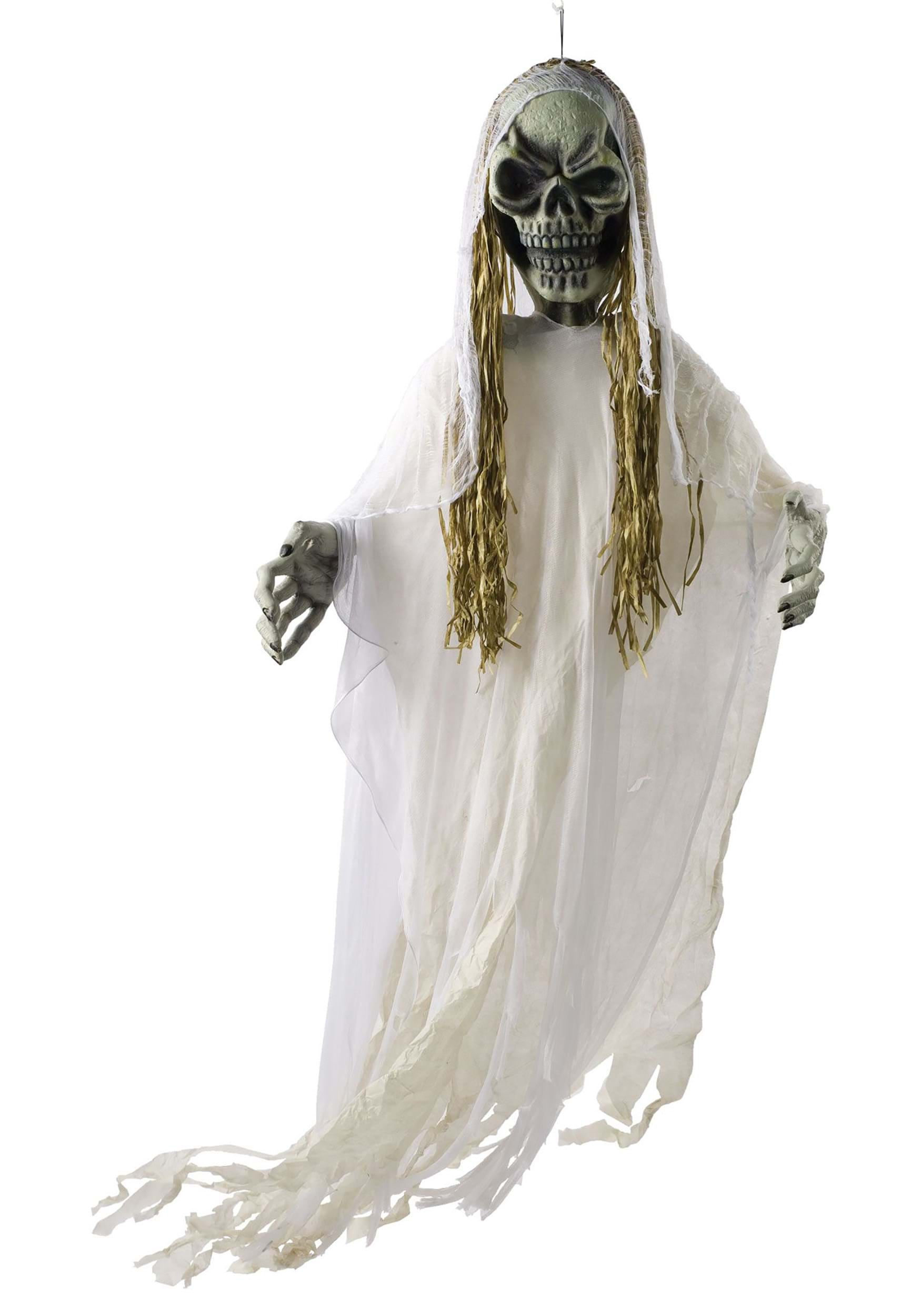 Image of Hanging 10' Light Up Reaper Decoration ID FU91024-ST