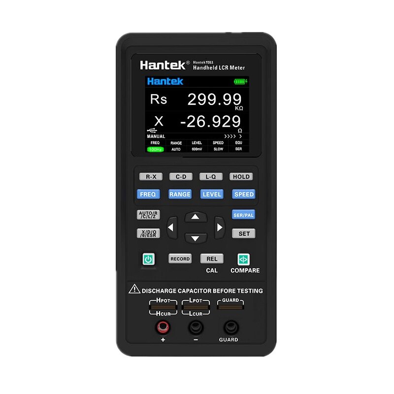 Image of Hantek Digital LCR Meter Portable Handeld Inductance Capacitance Resistance Measurement Tester Tools