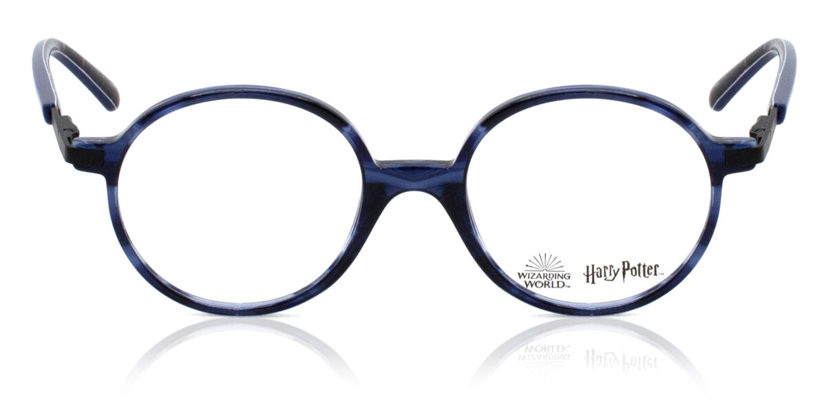 Image of Harry Potter Collection HP003 BN-M 45 Lunettes De Vue Homme Bleues (Seulement Monture) FR