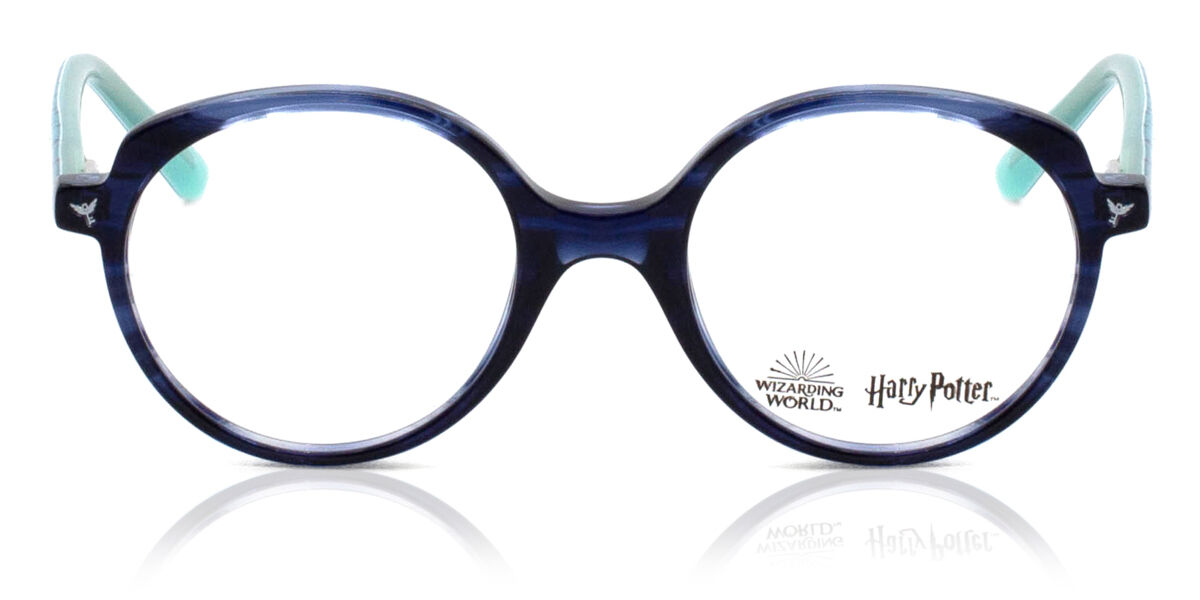 Image of Harry Potter Collection HP006 BB-M 43 Niebieskie Damskie Okulary Korekcyjne PL