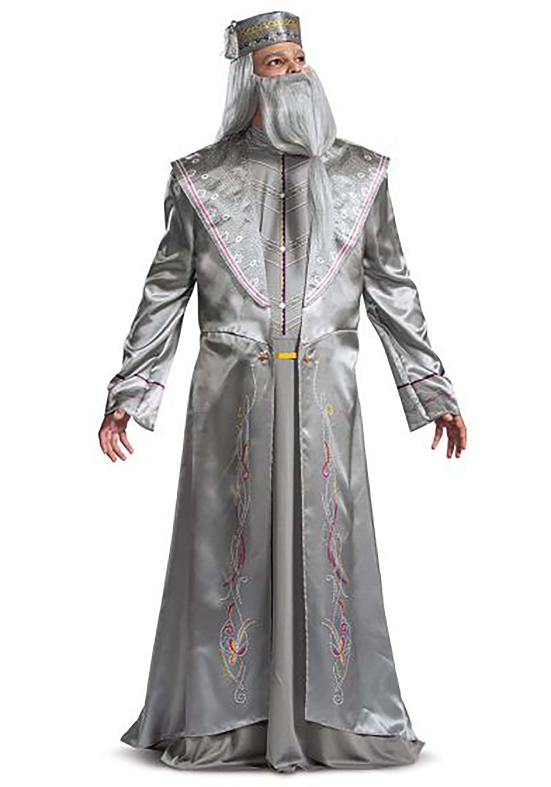 Image of Harry Potter Dumbledore Deluxe Costume for Adults ID DI107679-L/XL