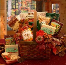 Image of Harvest Blessings Gourmet Fall Gift Basket