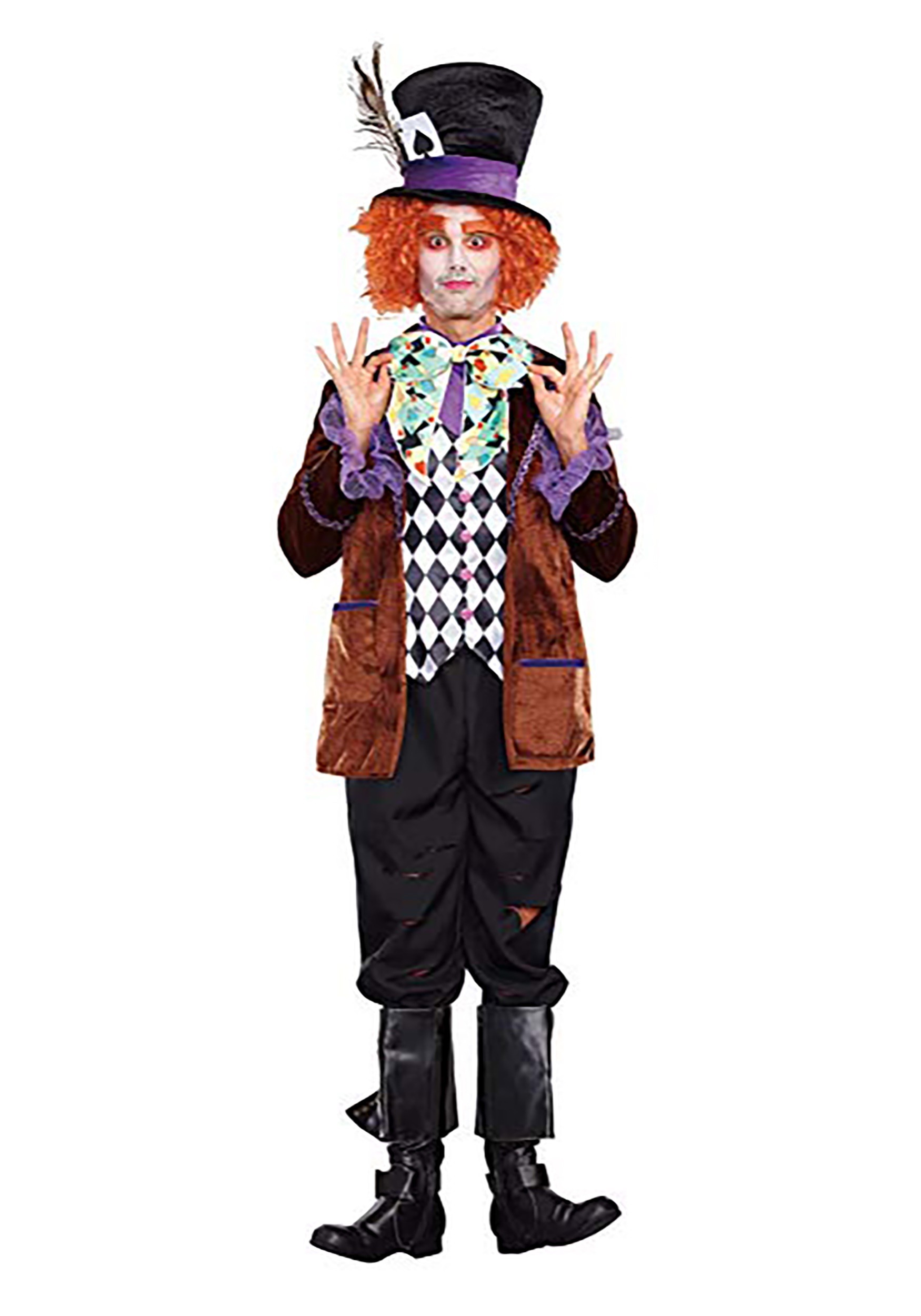 Image of Hatter Madness Costume for Men ID DR10297-2X