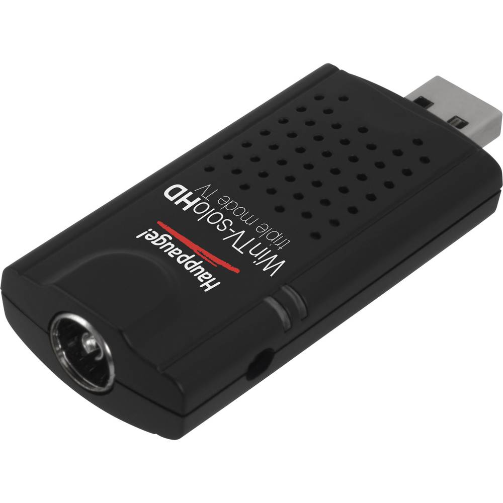 Image of Hauppauge WinTV-Solo HD TV stick incl DVB-T aerial incl remote control Recording function No of tuners: 1