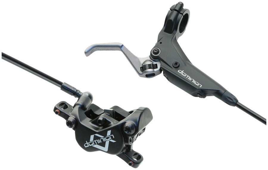 Image of Hayes Dominion A4 SFL Disc Brake and Lever - Hydraulic Post Mount Stealth Black/Gray
