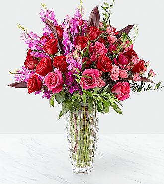 Image of Heart's Wishes Luxury Bouquet by Interflora