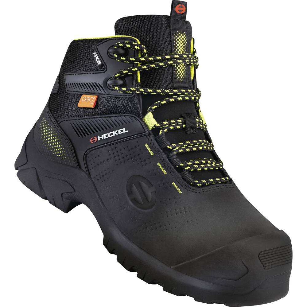 Image of Heckel MACCROSSROAD 30 S3 HIGH META 6735343 Safety work boots S3 Shoe size (EU): 43 Black 1 Pair