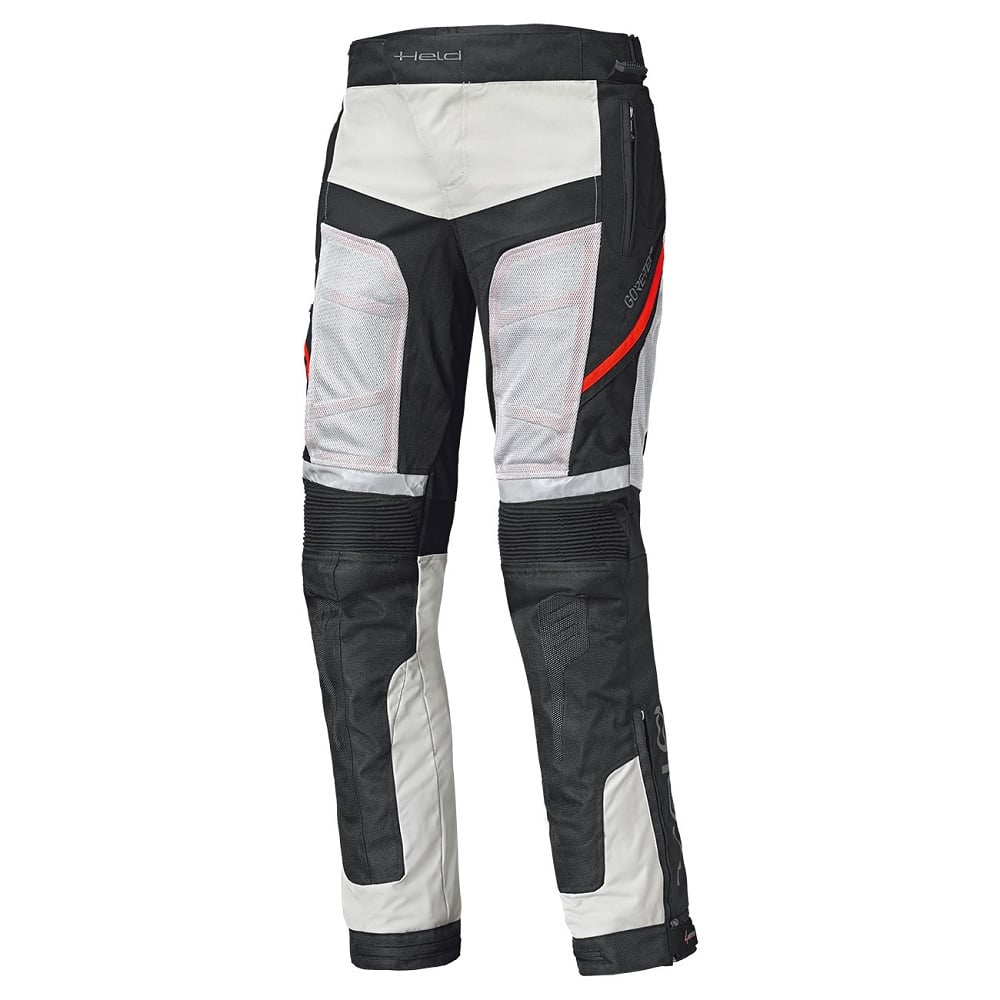 Image of Held Aerosec Base Gore-Tex 2in1 Gris Rouge Pantalon Taille S