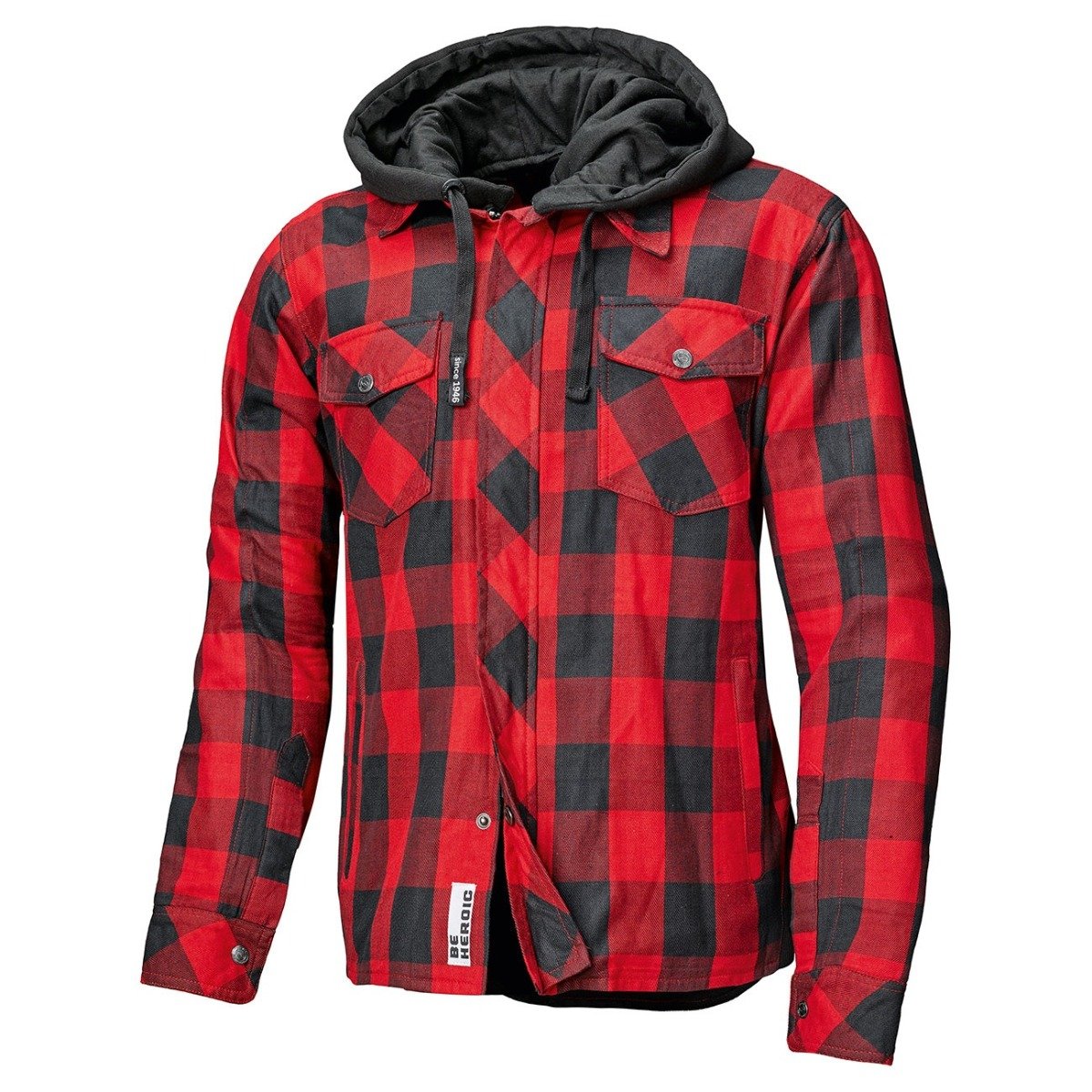 Image of Held Lumberjack II Jacket Red Black Size M EN