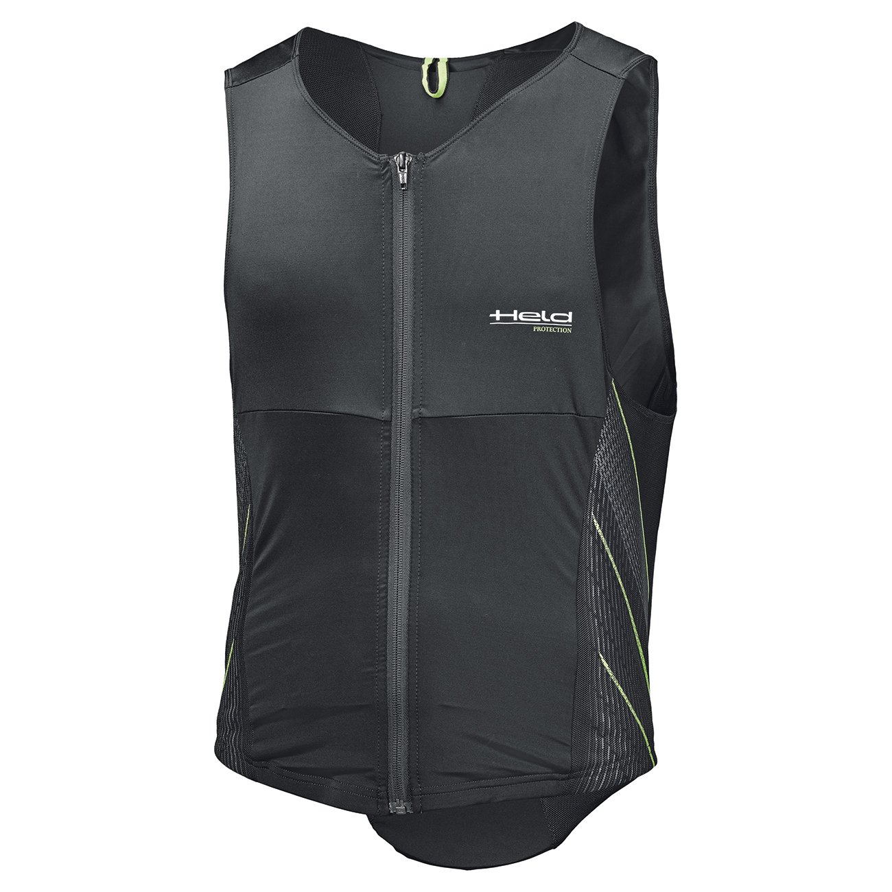 Image of Held Nagato Black Green Protection Vest Size S EN