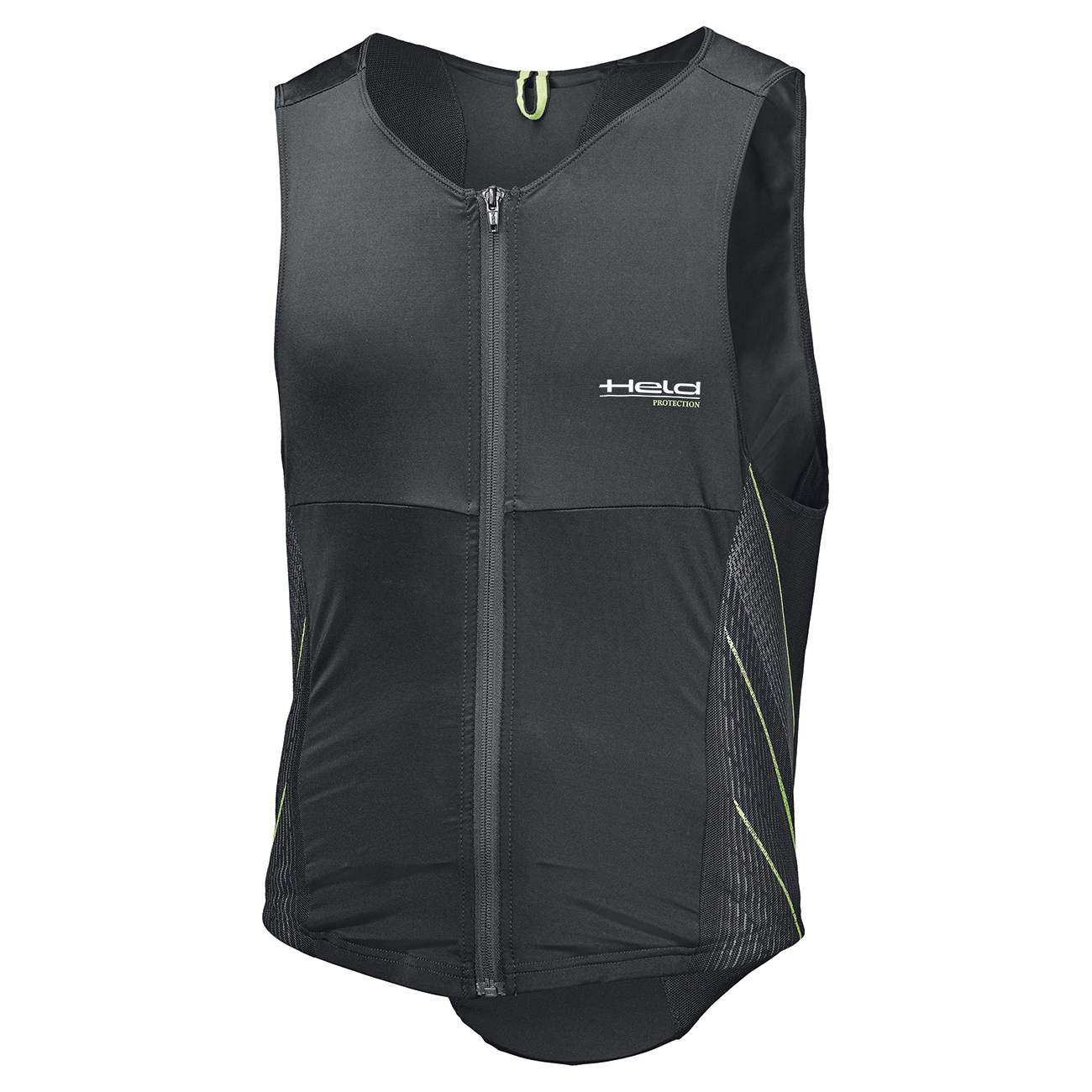 Image of Held Nagato Black Green Protection Vest Size XL EN