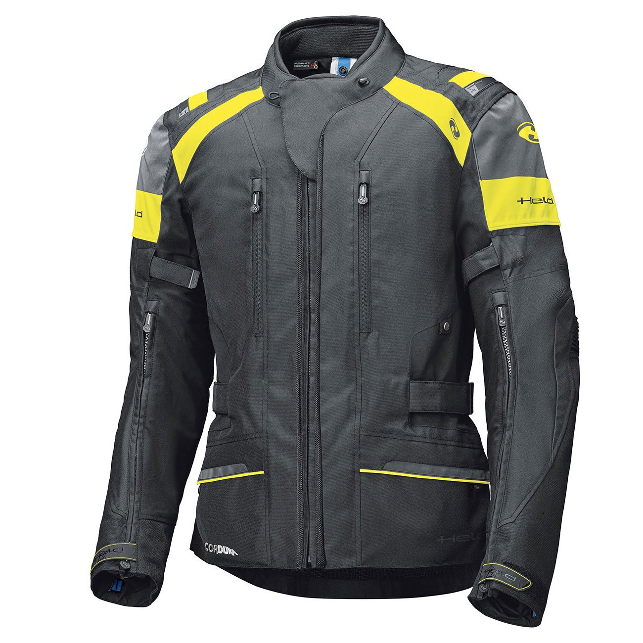 Image of Held Tivola ST GTX Schwarz Neon Gelb CE Jacke Größe S