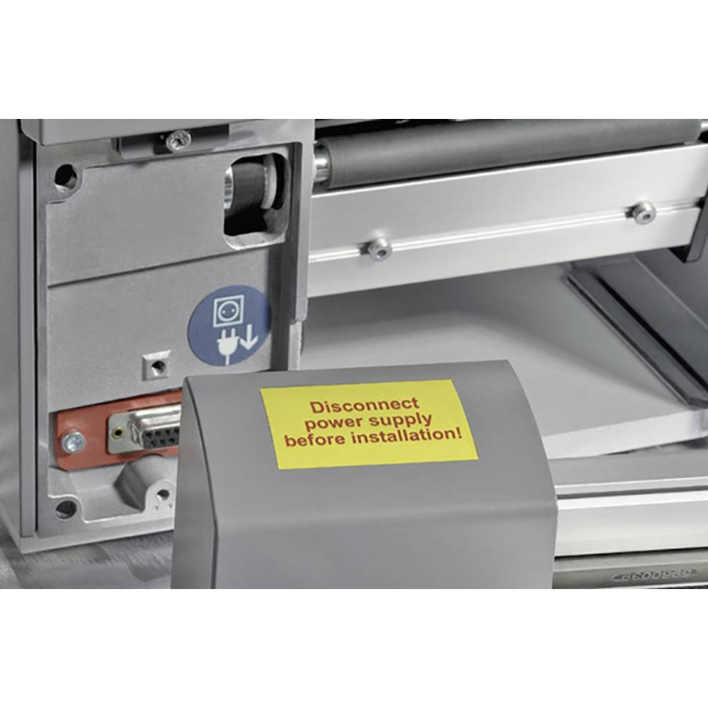 Image of HellermannTyton 594-61102 TAG156LA4-1102-YE-1102-YE Laser printer label