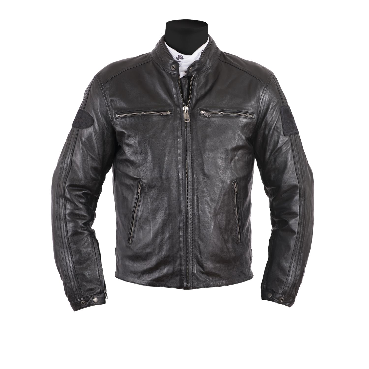Image of Helstons ACE Rag Jacket Black Size L ID 3662136046252