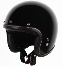 Image of Helstons Brave Carbon Fiber Black Jet Helmet Size XL EN