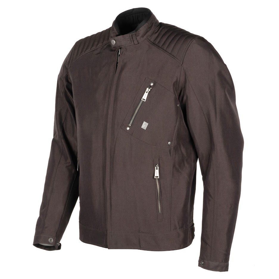 Image of Helstons Colt Technical Fabric Marron CE Blouson Taille S