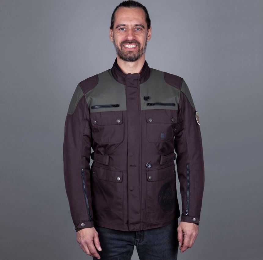 Image of Helstons Desert Fabrics Jacket Brown Khaki Size 2XL EN