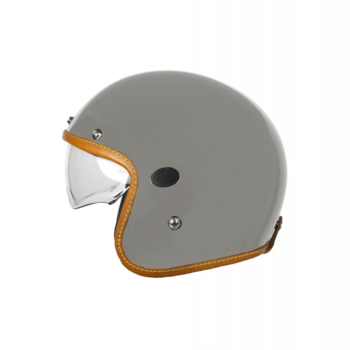 Image of Helstons Naked Carbon Fiber Grey Jet Helmet Talla 2XL