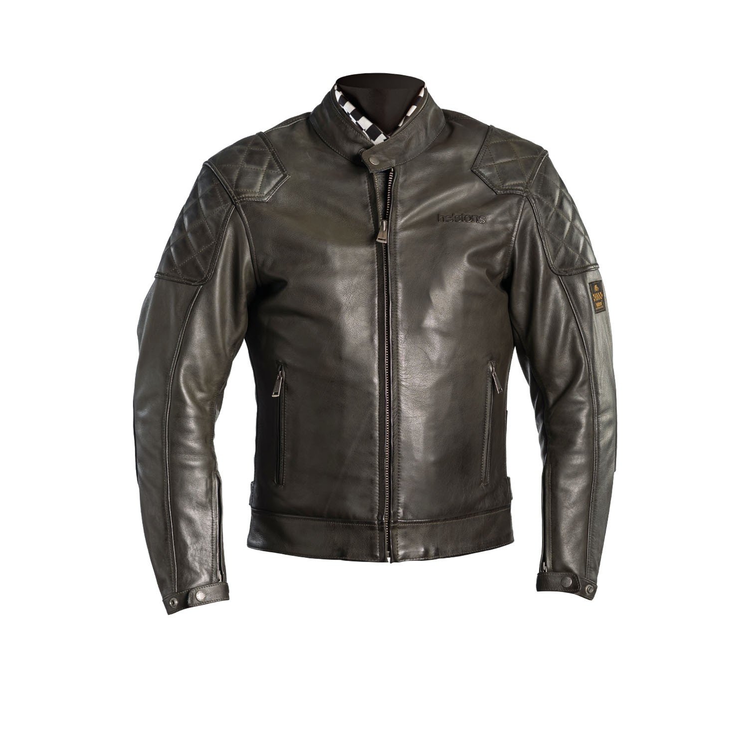Image of Helstons Scoty Natural Jacket Khaki Size S ID 3662136065116