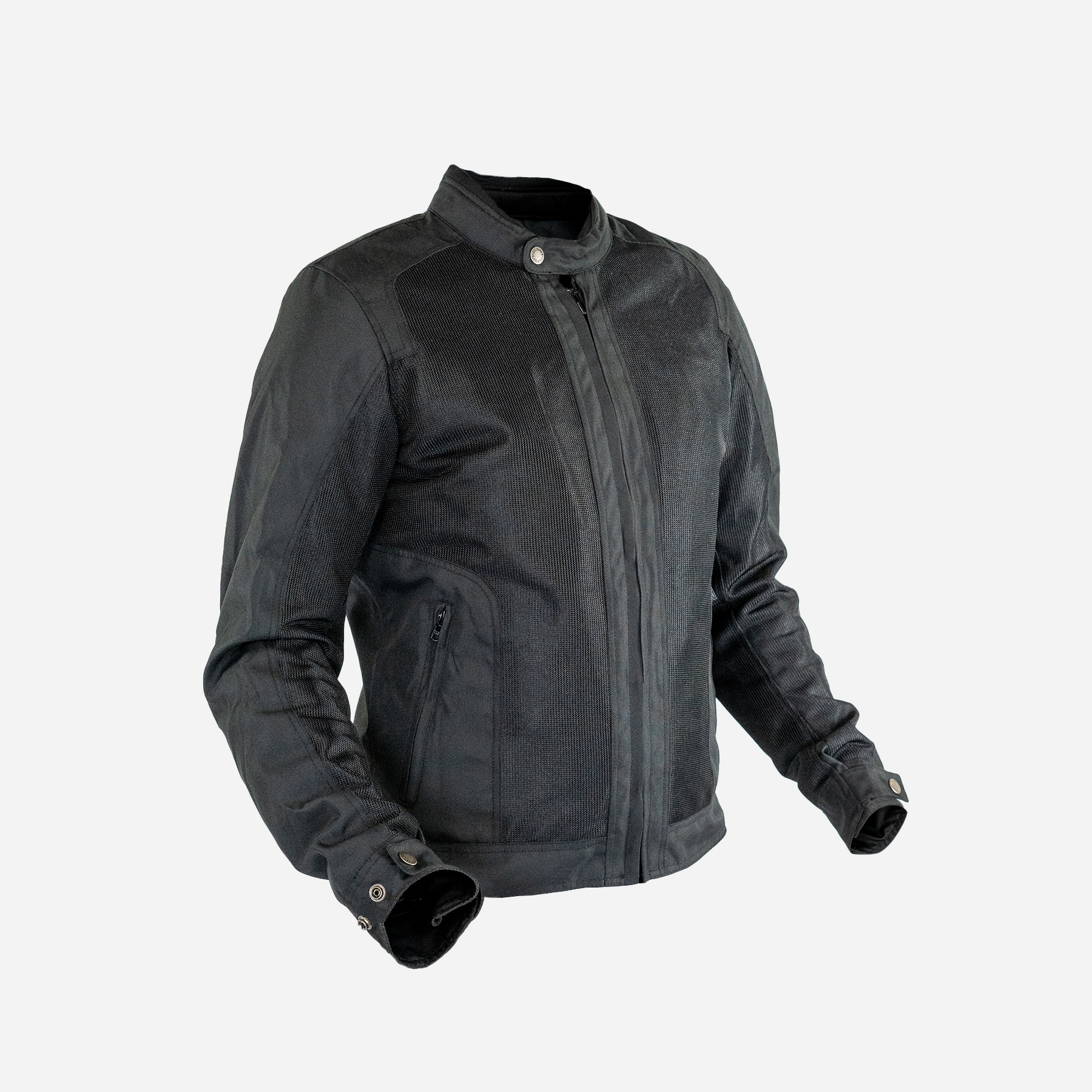 Image of Helstons Stoner Tissu Mesh Jacket Men Black Talla S