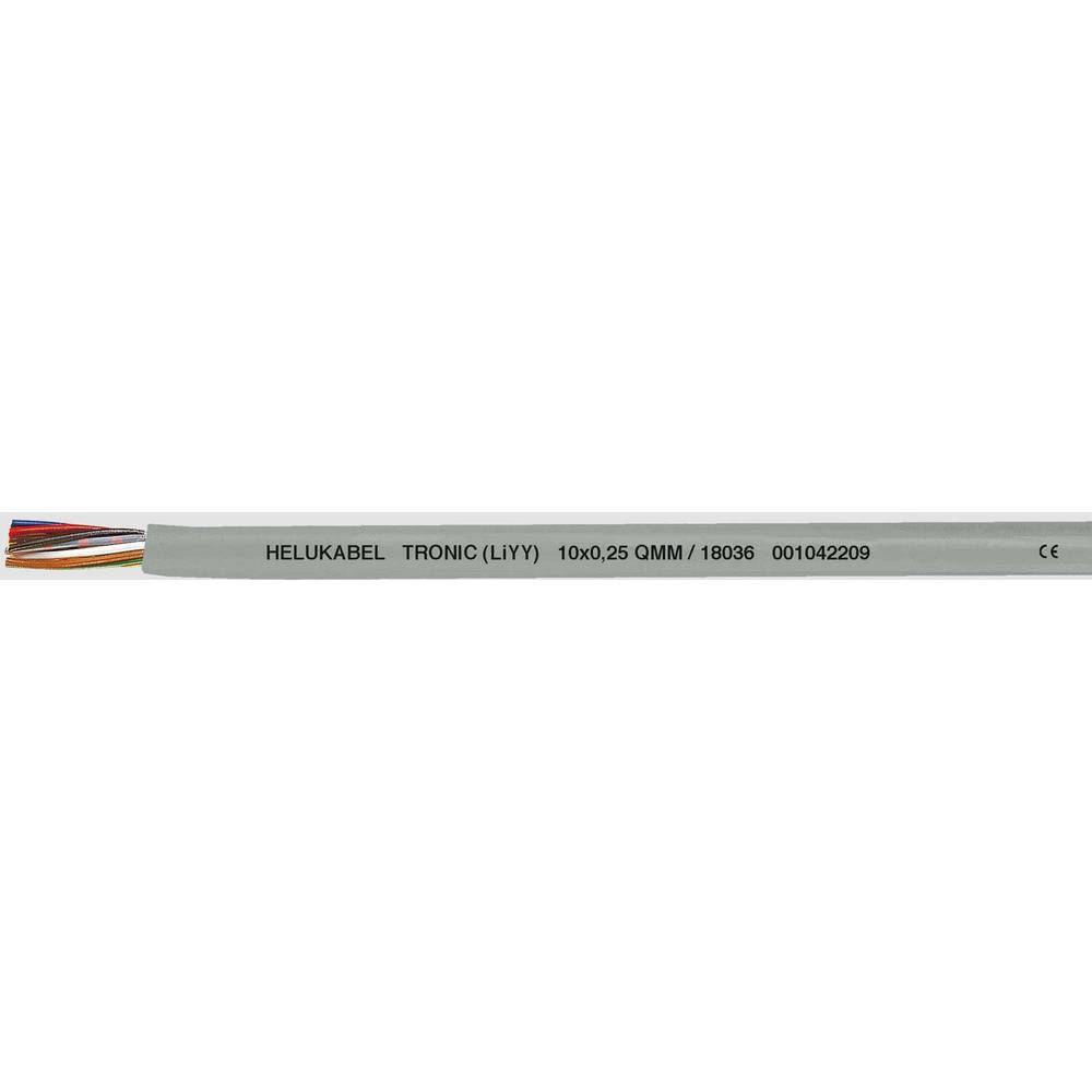 Image of Helukabel 18004 Data cable LiYY 5 x 014 mmÂ² Grey 100 m