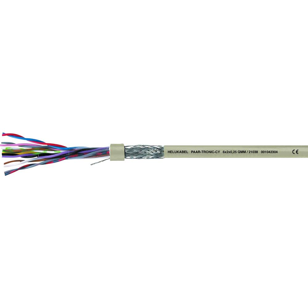 Image of Helukabel 21035 Data cable LiYCY 3 x 2 x 025 mmÂ² Grey 50 m