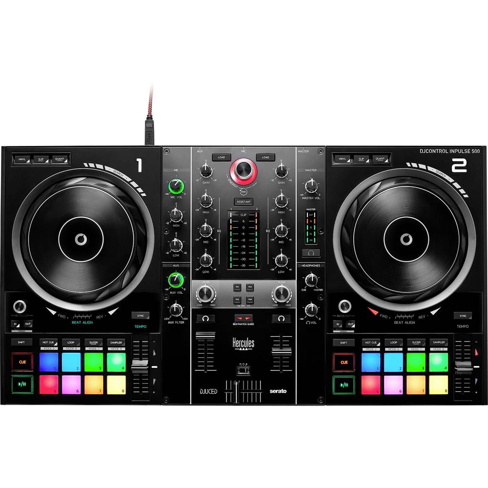 Image of Hercules DJ Control Inpulse 500 DJ controller