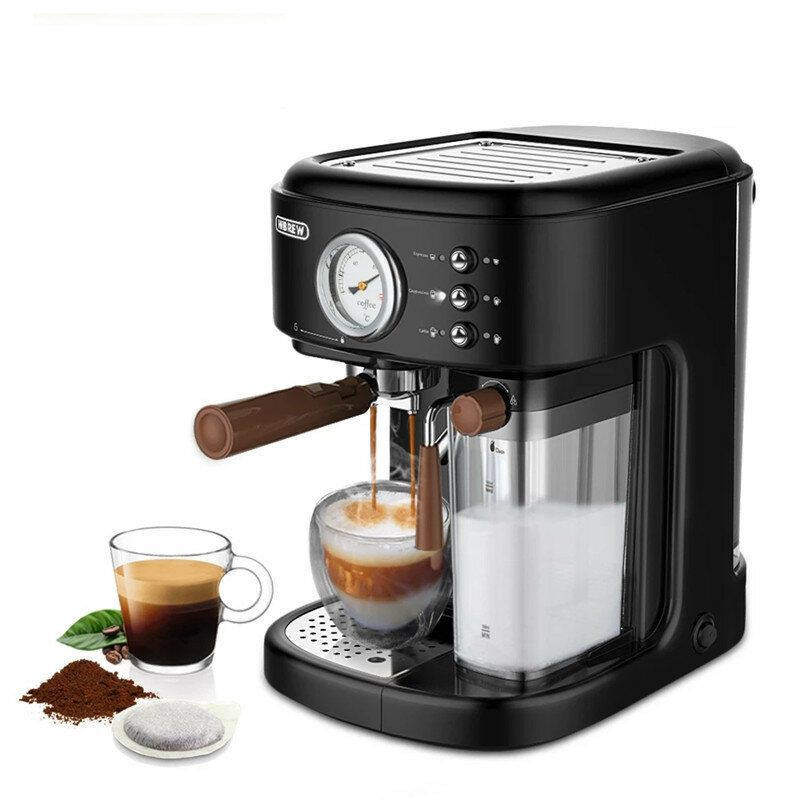 Image of HiBREW H8A 3 in 1 Coffee Machine 19Bar high pressure extraction Fully Automatic Espresso Cappuccino Latte