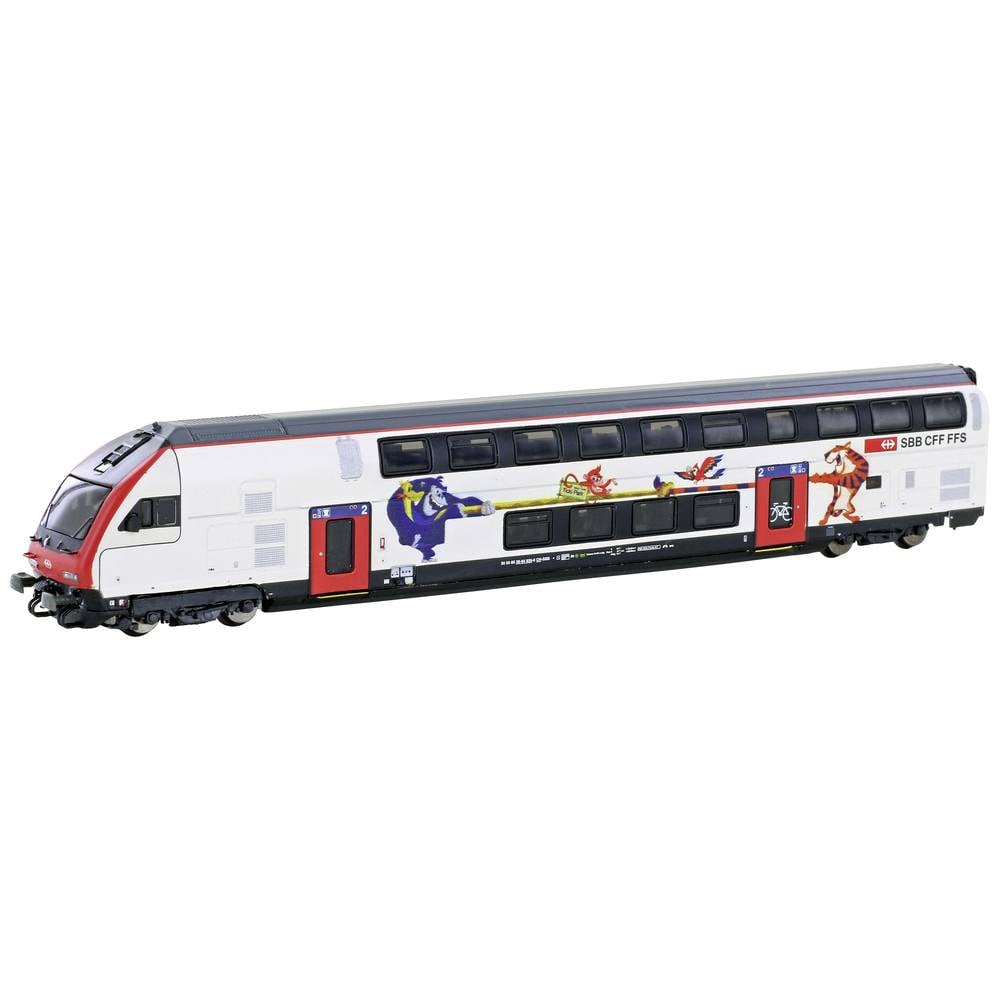 Image of Hobbytrain H25123 N IC2020 Doto control car of SBB 2Class/Control wagon