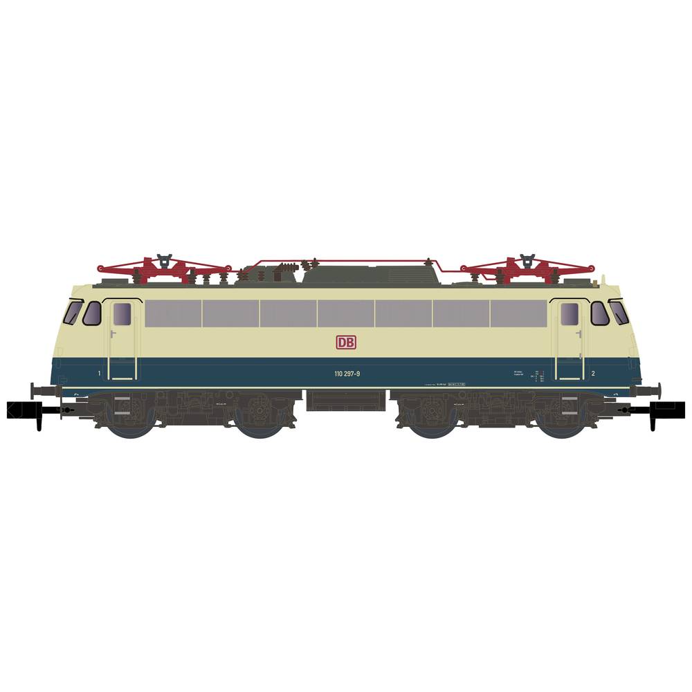 Image of Hobbytrain H28016 N series BR 110 electric locomotive of DB