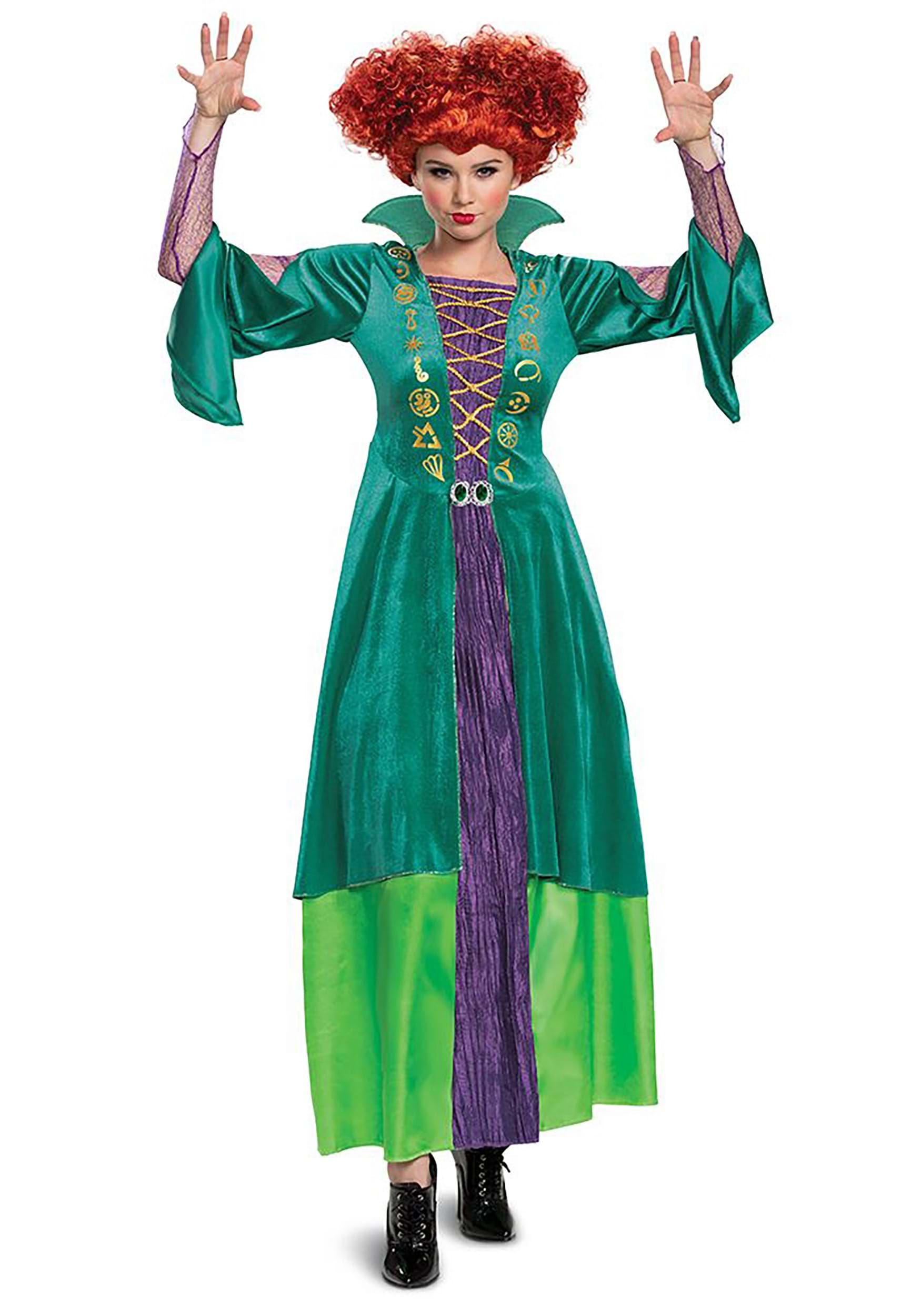 Image of Hocus Pocus Women's Deluxe Wini Costume ID DI109029-L