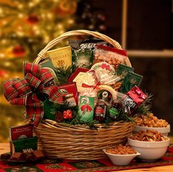 Image of Holiday Celebrations Medium Gift Basket