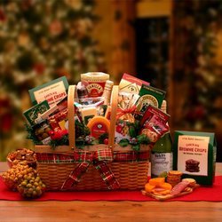 Image of Holiday Greetings Gourmet Gift Hamper