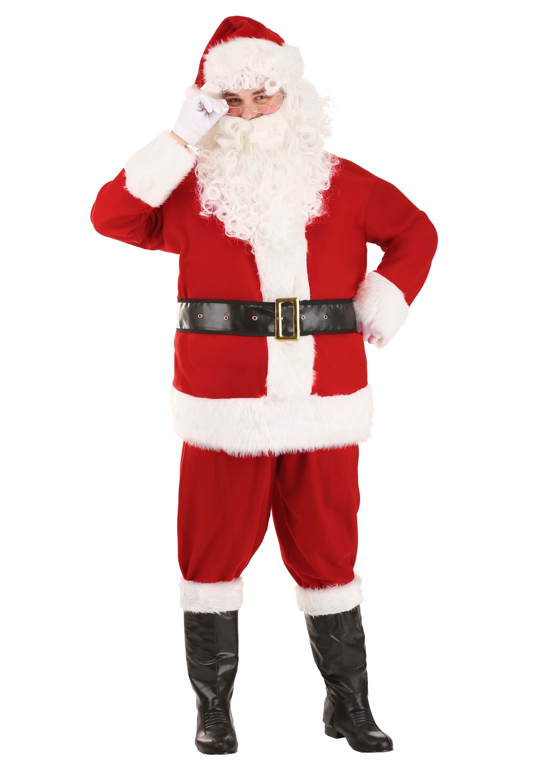Image of Holiday Santa Claus Adult Costume ID FUN1846AD-S