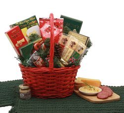 Image of Holiday Snacker Gift Basket