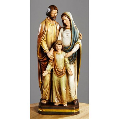 Image of Holy Family Italian Statue - 12