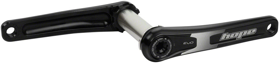 Image of Hope Evo Crankset - 170mm Direct Mount 30mm Spindle For 157mm Super Boost Rear Spacing Black