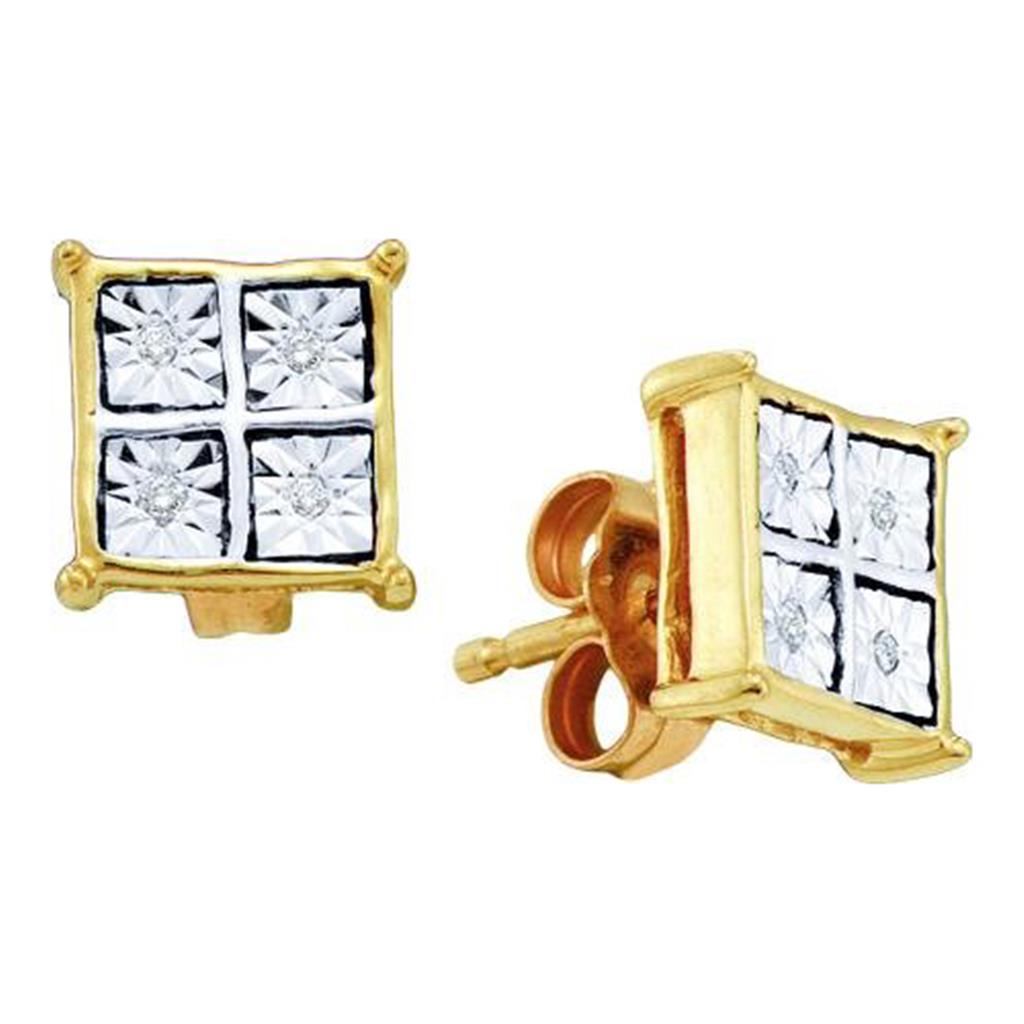 Image of ID 1 1/20CT-Diamond FANOOK EARRING