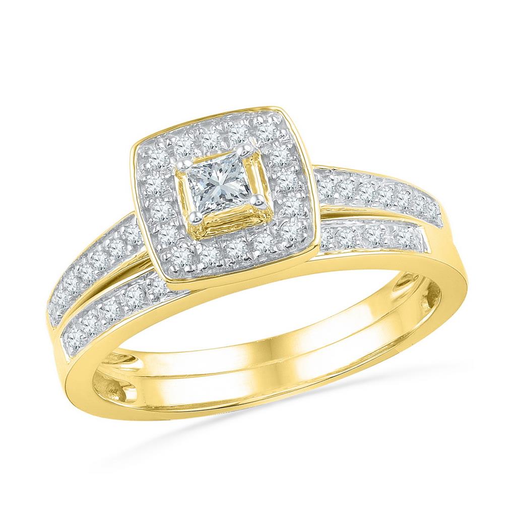 Image of ID 1 1/3CTW-Diamond GIFT BRIDAL RING