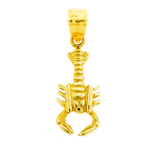 Image of ID 1 14K Gold 16MM Lobster Charm