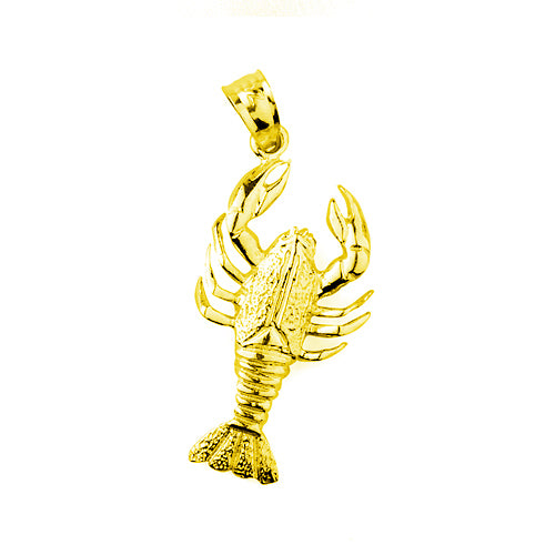 Image of ID 1 14K Gold 20MM Lobster Charm
