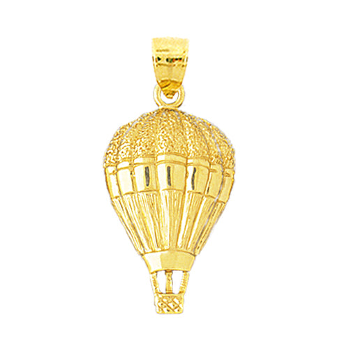 Image of ID 1 14K Gold Air Balloon Pendant