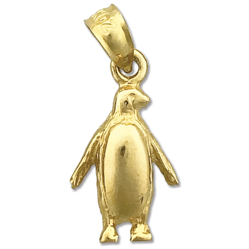 Image of ID 1 14K Gold Antarctic Penguin Charm